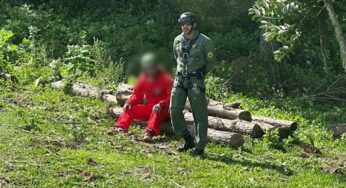 Homem é resgatado do Pico do Paraná após ficar com a coluna travada