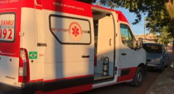 Ciclista fica ferida ao ser atingida por carro em Assis Chateaubriand