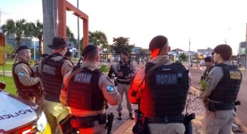 Polícia Militar realiza Operação Força Total Brasil XII em Assis Chateaubriand