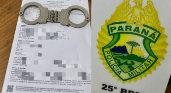 Durante patrulhamento homem foi preso com mandado de prisão em Brasilândia do Sul