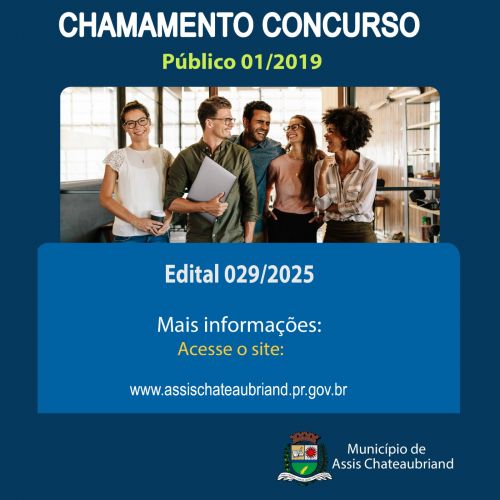 Assis Chateaubriand faz chamada de aprovados em concurso público