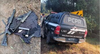 Detento foge de Cadeia Pública do Paraná, furta viatura e armamentos