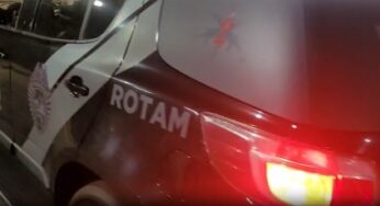 Mulher de 31 anos é presa pela ROTAM no centro de Toledo após cumprimento de mandado judicial