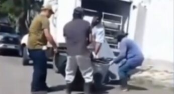 Corpo é encontrado sentado sobre a própria sepultura