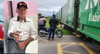 Tragédia: Idoso chateaubriandense morreu na capital após ser atropelado por trem