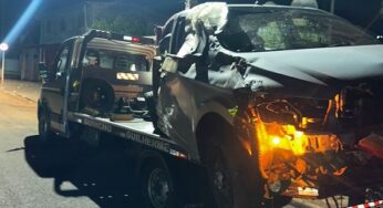 Capotamento deixam feridos entre Tupãssi e Jotaesse