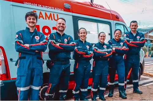 Bebê nasce dentro de ambulância em Toledo após atendimento rápido do Samu