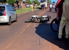 Acidente na PR-317 em Toledo deixa jovem ferido