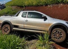 Motorista sai ileso durante acidente nas proximidades de Encantado do Oeste