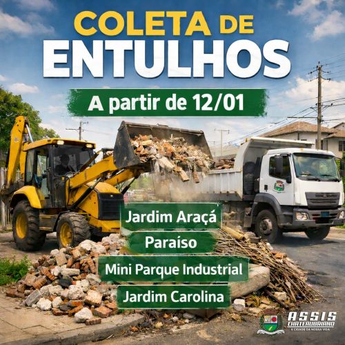 Município retoma limpeza urbana na segunda-feira dia 12