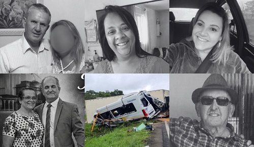 Vítimas de acidente na BR-116 são identificadas: “Vão deixar um vazio difícil”