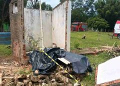 Parede de banheiro desaba e mata homem de 64 anos no Paraná