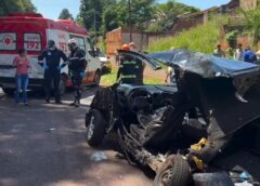 Grave acidente mobiliza socorristas na PR 239 na região de Nova Aurora