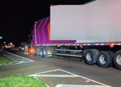 Acidente entre automóvel e carreta faz vítimas no trevo de Alto Piquiri