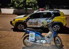 Polícia de Formosa do Oeste prende suspeito por adulteração de sinais identificadores e apreende motocicleta irregular