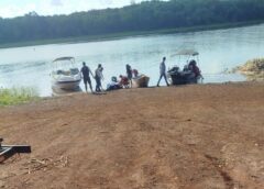 Marinha de Guaíra divulga nota sobre acidente de barco com dois mortos no Rio Paraná