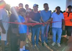 Prefeito de Assis Chateaubriand participa da reinauguração do Estádio Sérgio Silveira no Silveirópolis