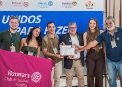 Rotaract Club de Jesuitas-Iracema participa do Fórum In-Tegração e recebe carta de admissão ao Rotary Internacional