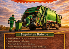 Novo Cronograma de coleta de resíduos orgânicos em Assis Chateaubriand