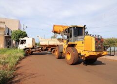 Ações de limpeza e coleta de resíduos nesta segunda-feire em Assis Chateaubriand