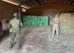 BPFRON e Polícia Federal apreendem 20 mil pacotes de cigarros contrabandeados em Brasilândia do Sul