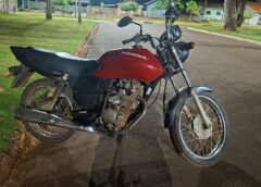 Homem é preso e motocicleta furtada é recuperada pela PM em Bragantina