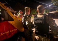 Bope contém homem que ameaçava se incendiar dentro de casa em Alto Piquiri