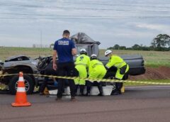 Identificado o motorista morto em acidente entre L200 e caminhão em Cascavel