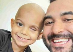 Brilho em foto levou família a descobrir câncer raro em menina de 4 anos