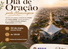Missa em intenção ao Município de Assis Chateaubriand será realizada na sexta-feira às 12h30