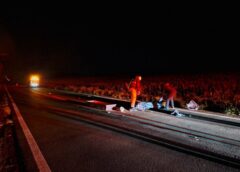 Mulher morre ao ser atropelada na PR 317