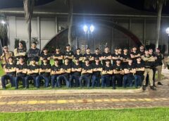 VISITA DO CURSO DE FORMAÇÃO DE PRAÇAS DO 19ºBPM À ASSIS CHATEAUBRIAND